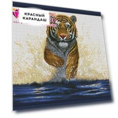 Набор Картина стразами "Гордый тигр"