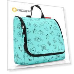 Сумка-органайзер Reisenthel Toiletbag cats and dogs mint