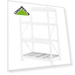 Полка-сетка 60х60см оцинк для LMS Pro