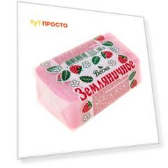 Мыло земляничное 140г Весна