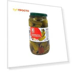 Корнишоны Европа маринованные 350г