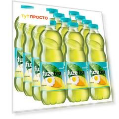 Напиток холодный Fuze Tea зеленый манго-ромашка 1,0л пл/б