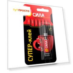 Супер-клей Сила сверхпрочный 3 гр.