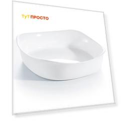 Форма для запекания Luminarc Smart Cuisine карин 26*26см белая p4026