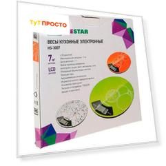 Весы кухонные электронные HomeStar 7 кг фрукты hs-3007s