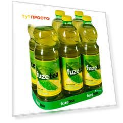 Напиток холодный Fuze Tea зеленый чай цитрус 1л пл/б