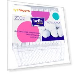 Ватные палочки Bella 200шт коробка