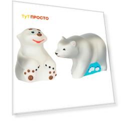 Набор игрушек для ванны Кудесники мишки си-799