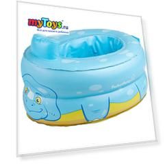 Надувной дорожный горшок Roxy-Kids PocketPotty динозавр