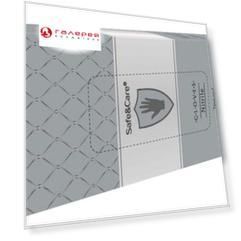 SAFE & CARE Перчатки нитриловые, серебристые, размер М / Safe & Care 100 шт