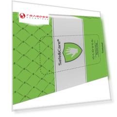 SAFE & CARE Перчатки нитриловые, зеленые (зеленое яблоко), размер М / Safe & Care 100 шт
