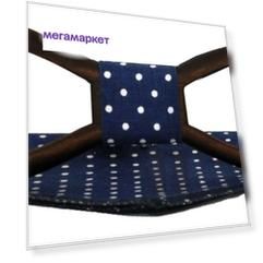 Комплект бабочка и платок мужской 2beMan GB_set_2 GB617 темно-коричневый/синий/ белый