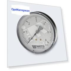 Манометр аксиальный Watts 1/4'х50 мм / 0-16 бар 10008094
