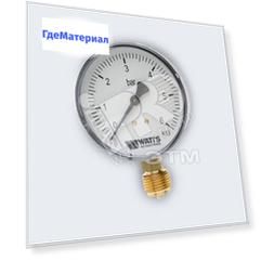Манометр радиальный Watts 1/2'х100 мм / 0-16 бар 10008079
