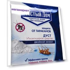 Порошок от насекомых Чистый дом Двойной эффект 4601826001026 50 г