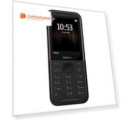 Сотовый телефон NOKIA 5310 TA-1212, черный/красный