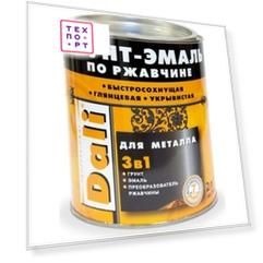 Грунт-эмаль по ржавчине РОГНЕДА DALI 3-в-1 синяя 2л.