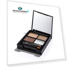 Makeup Revolution, Набор для бровей Focus & Fix, Light Medium