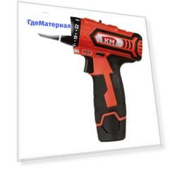 Дрель-шуруповерт аккумуляторная КМ CD-121 12В 1.5Ач Li-Ion