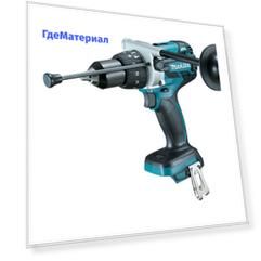 Дрель-шуруповерт аккумуляторная Makita DDF481Z 18В Li-Ion без АКБ и ЗУ