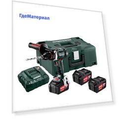 Дрель-шуруповерт аккумуляторная Metabo BS 602191960 18В 3х4Ач Li-Ion