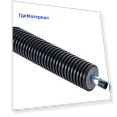 Труба Uponor Ecoflex Supra Plus с греющим кабелем 10 Вт/м 32х2.9/68 бухта 100 м