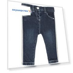 Chicco Джинсы для девочки с лампасом