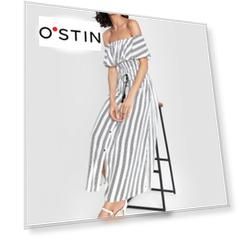 Платье с открытыми плечами из вискозы