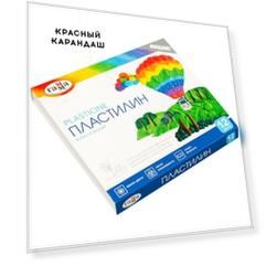 Набор пластилина Гамма "Классический", 12 цветов, 240 г, со стеком, картон