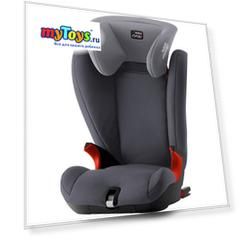 Автокресло Britax Romer Kidfix SL Black Series soft latch 15-36 кг Storm Grey