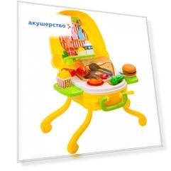 Bondibon Кафе фастфуд со светом и звуком в чемоданчике