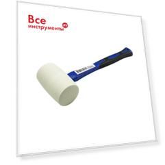 Резиновая киянка с фиберглассовой рукояткой 450 г