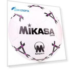 Мяч гандбольный Mikasa MSH1 №1, бел/черн.