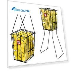 Корзина для теннисных мячей Wilson Ball Pick-Up WRZ323700 разборная конструкция, черный