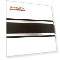 Карниз потолочное крепление, ПВХ, СБ-7788-2Л/300, венге-хром, 3 м, Delfa