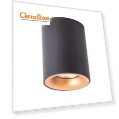 Светильник стакан черный с золотом Arte Lamp A1532PL-1BK TORRE