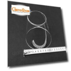 Плафон стекло к Lightstar DIAFANO прозрачный 758xxx 120*115*60мм