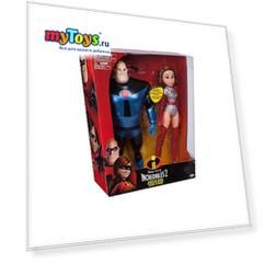 Игровой набор Jakks Pacific "Суперсемейка 2", Эластика и Мистер Исключительный
