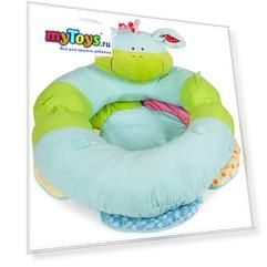 Игровая кроватка-кресло Mioshi "Мир животных", 70х70х80 см