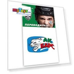 Татуировка-переводилка "Хоккейный клуб" Барс