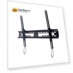 Кронштейн для телевизора Kromax FLAT-2 черный 32"-90" макс.65кг настенный наклон
