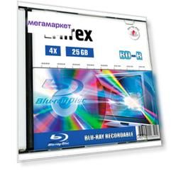 Диск Mirex 25Gb 4x Slim Case (208402)