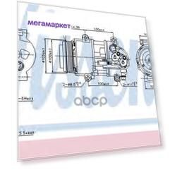 Компрессор кондиционера Nissens 89089