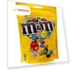 Драже M&M's 360г арахис пакет