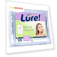 Ватные палочки Lure 100шт п/п