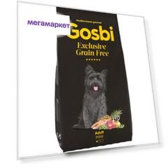 Сухой корм для собак Gosbi EXCLUSIVE, ADULT MINI, лосось, ягненок, 2кг