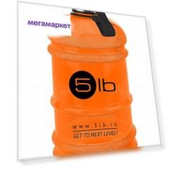 5lb Бутылка ITB931, 2200 мл, цвет: оранжевый