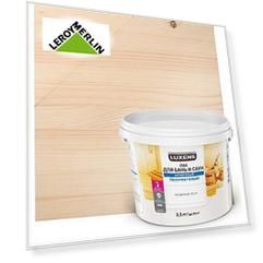 Лак для бань и саун водный Luxens цвет прозрачный полуматовый 2.5 л