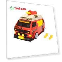 Машинка Dickie VW T3 Camper с залповой установкой 28 см