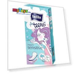 Ежедневные прокладки Bella For Teens Sensitive экстратонкие, 20 шт